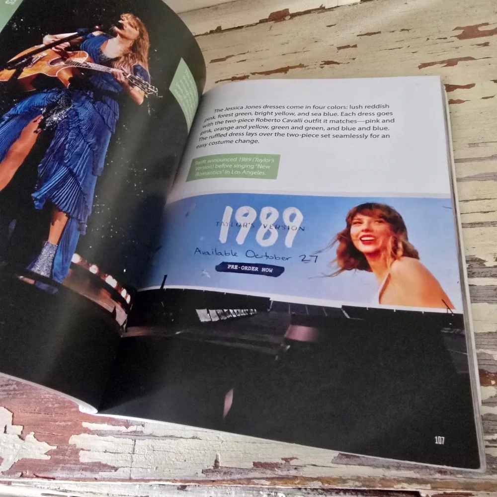 Taylor Swift The‎ Eras Tour Encyclopedia Mari Bolte Pop Culture Book Paperback